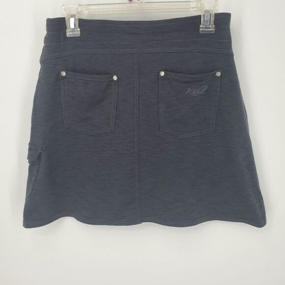 Kuhl Gray Skort With Drawstring and Cargo Pocket Size S - Picture 7 of 7